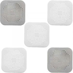 Ventes promotionnelles 5PCS Silicone Sewer Drain Filter Strainer - Neuf