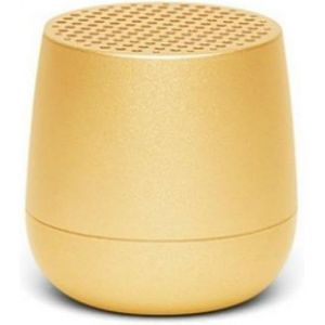 Mini Enceinte Bluetooth Portable Mino+, Micro Mains-Libre Et D&eacute;clencheur Selfie, Rechargeable Sans Fil Pour Pc Et Smartphone - Jaune Clair - Neuf