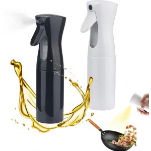 Kalanka-2 Pcs Spray Huile Cuisine 200 Ml Vaporisateur Huile, Olive Oil Spray, Pulv&eacute;risateur D'huile Pour Cuisine, Salade, Pain, Cuisson, Barbecue - Neuf