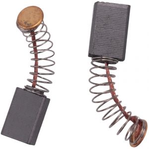 Lot de 2 balais de charbon 5 mm x 8 mm x 13 mm pour meuleuse d'angle et ponceuse orbitale - Neuf