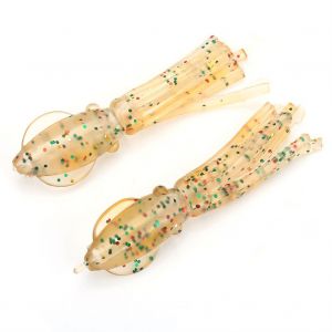 Lot De 50 Leurres Souples Et Realistes Pour La Peche, Pieuvre, Grenouille, Crevette, Accessoires - Neuf