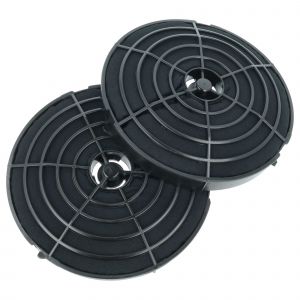 vhbw 2x Filtres &agrave; charbon actif compatible avec Ikea 702.446.55, 703.688.01, 60244627, 60244632, 70244655, 70281921 hotte aspirante - 17,8 cm - Neuf