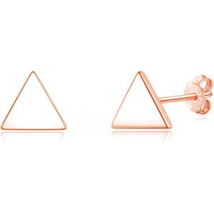 Boucles D'oreilles En Argent 925-Boucles D'oreilles En Argent Sterling 925-Croix/Cercle/Triangle-Hypoallergéniques-Plates-Unisexe-Dormir-Cartilage-Boucles.[X2776] - Neuf