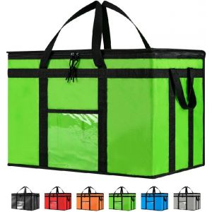 Sac de Livraison de Nourriture,Sac d'épicerie Isotherme |Idéal pour Uber Eats,Instacart,Doordash,Grubhub,camarades de Poste,(Lot de 1) - Neuf