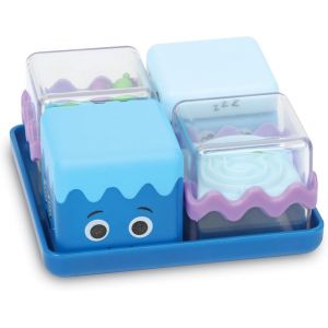 KAL-Cubes Sensoriels Apaisants ¿ Kit De 4 Jouets Anti-Stress Enfants, Régulation Émotionnelle, Zones Calmes Maison & Classe, Dès 3 Ans - Neuf
