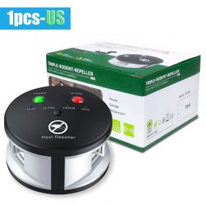 Appareil Anti-Rongeurs Ultrasons Plug-In &ndash; R&eacute;pulsif Souris/Rats 360&deg; Usage Int&eacute;rieur - Neuf