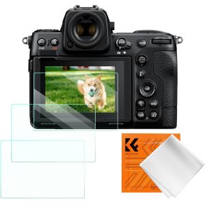 3 PCS Film de Protection Écran et 3 PCS Protège Griffe avec Niveau à Bulle et Chiffon Compatible avec Nikon Z9 Z8 - Neuf