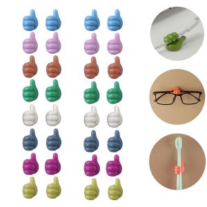 Lot de 32 serre-câbles adhésifs pour bureau, pour câbles de chargeur, souris, écouteurs et téléphone - Neuf