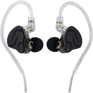 lbgwp60-Kz Zsn Pro X Écouteurs Hybrides En Métal Avec Double Pilote 1Ba+1Dd Hifi Intra-Auriculaires Avec Câble Détachable Encastré 2Pin(Gris, Avec Micro) - Neuf