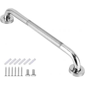 Salle de bains Barre d'appui, 30cm Acier Inoxydable SUS 304 de Baignoire Anti-Dérapant Poignée, Wc Barre d'appui pour les personnes Âgées, les Handicapés, les Enfants et les - Neuf