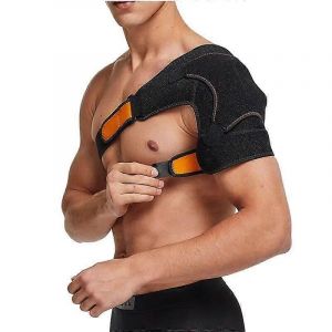Support D'épaule Gauche/Droite Réglable Compression Attelle D'épaule Chauffe-Épaule Protecteur Garde De Sangle Pour Douleur Articulaire Déchirée De La Coiffe Des Rotateurs - Neuf