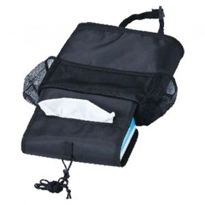 Organisateur de dos de si&egrave;ge d'auto isol&eacute; Multifonctions Multipoches Porte-boissons de voiture Sac isotherme pour voyage - Neuf