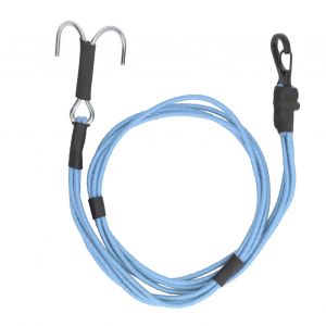 Sangle de treuil cinétique sur chenilles RC, sangle élastique de corde de remorquage de sauvetage avec crochets pour voiture RC 1/10 1/8 bleu - Neuf