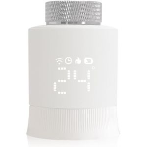 T&ecirc;te Thermostatique Radiateur Zigbee Intelligente, Vanne Thermostatique Connect&eacute;e Programmable, Thermostat Connect&eacute; Radiateur Electrique Alexa, Google Assistant, Smart Life/Tuya App Compatible - Neuf