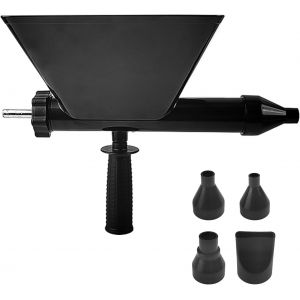 KWEX-Pistolet Joint Électrique Portable, Jointoyeuse Pistolets à Calfeutrer, avec 4 Buses Machine a Crepir Jointoyeuse pour Le Jointoiement de Mortier de Murs en Pierre et de Sols - Neuf