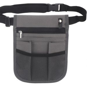 SJZG-Organiseur De Poche Infirmier,Sac Banane D'Infirmi&egrave;re,Pochette D'Infirmi&egrave;re,Pochette Pour Accessoires Infirmi&egrave;re,Sac Banane Pour Aide Soignante Avec Ceinture R&eacute;glable Pour Infirmi&egrave;re Homme Femme - Neuf