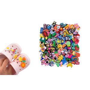 100 Breloques Pour Chaussures, Sabots Et Sandales, Accessoires De D&eacute;coration &Agrave; Faire Soi-M&ecirc;me - Neuf