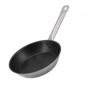 Hjlian Poele A Frire Antiadhesive En Acier Inoxydable 304, Resistante A La Chaleur, Ustensile De Cuisine Professionnel Pour Cuisine Et Restaurant - Neuf