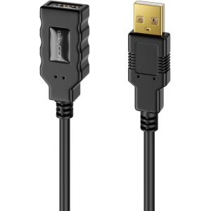 KALANKA-15m Câble Actif USB 2.0 - Rallonge Active avec Amplificateur de Signal - Répéteur USB2.0 pour PC, Ordinateur, Imprimante, Scanner - Neuf