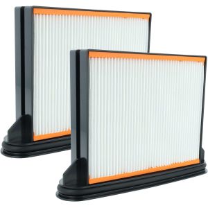 NouvelHorizonstore-2x filtre compatible avec Spit AC1630P, AC1625, AC1600, AC1630PM aspirateur - filtre &agrave; eau/&agrave; plis plats/HEPA noir/blanc/gris - Neuf