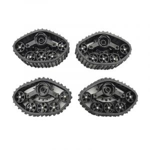 4 Pcs Escalade Hors Route Camion Piste Roues Neige Pneus Pi&egrave;ces De Rechange Pour Rc Crawler Voiture Diy Modi - Neuf
