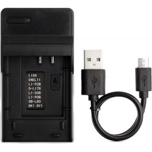 Li-50B Usb Chargeur Pour Olympus D-750, Sh-21, Sp-800Uz, Sp-810Uz, Sp-815Uz, Stylus 1010, 1030Sw, Sz-12, Sz-14, Tough Tg-2, V[Z133] - Neuf