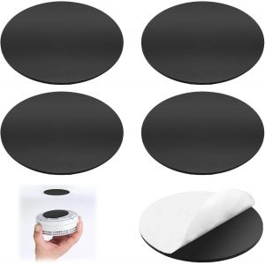 JGD-Support Magn&eacute;tique pour D&eacute;tecteur de Fum&eacute;e - Lot de 5 Pastilles Adh&eacute;sives 3M, Fixation Murale et Plafond Sans Per&ccedil;age, Compatible avec D&eacute;tecteurs de Gaz, Monoxyde de Carbone et Alarmes Incendie, - Neuf