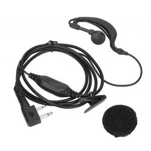 Casque de talkie-walkie multifonctionnel en forme de G &Eacute;couteur radio bidirectionnel pour ICF3 ICF3S ICF4 ICF4S - Neuf