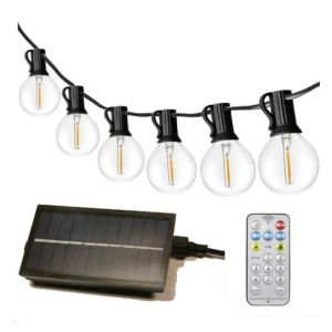 Guirlande Lumineuse Led Décorative, Étanche Jusqu'à 18 M, Lumière Chaude Réglable De 2700 K Pour L'extérieur - Neuf