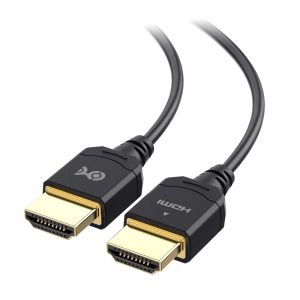 [Certifi&eacute; HDMI ultra haut d&eacute;bit] C&acirc;ble HDMI 2.1 ultrafin 48 Gbps - 1,5 m, prend en charge [8K@60Hz, 4K@240Hz, HDR et Dolby Vision], fin pour PS5, Xbox Series X/S, Apple TV - Neuf