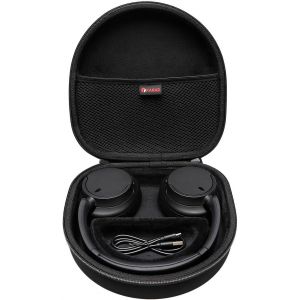 KALANKA-Housse Casque Audio pour Sony wh-ch720n wh-ch710n wh-ch700n Casque Sony Bluetooth sans Fil r&eacute;duction de Bruit&iquest;Black&iquest; - Neuf
