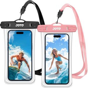 Kal-2 Pochettes Étanches Smartphone Certifiée Ipx8 Iphone 16/15/14/13/12/11 Plus Pro Max, Xiaomi Redmi Note 13/13 Pro 12 A3, Galaxy A15 A35 A25 A54 A55, Housse Étanche Jusqu'à 7 Pouces - Neuf