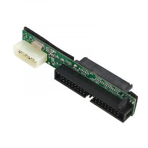Adaptateur convertisseur SATA vers IDE 2,5 pouces SATA femelle vers 3,5 pouces IDE male port 40 broches 1,5 Gbps prise en charge ATA 13 - Neuf