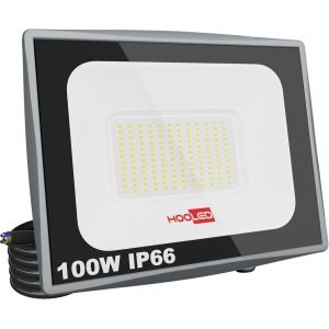 Tianyi-Projecteur Led Exterieur 100w, 10000lm Spot Led Extérieur Ip65, 6500k Blanc Lampe Exterieur Pour Terrasse Jardin Garage Cour (100w-1pc) - Neuf