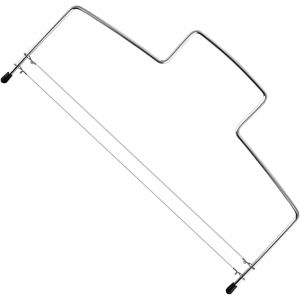 Oayew-Trancheuse &Agrave; G&acirc;teau Professionnelle En Acier Inoxydable, Fil De Coupe Double Couche, Trancheuse &Agrave; G&acirc;teau R&eacute;glable, 33 Cm, Outils De Cuisson De Cuisine - Neuf