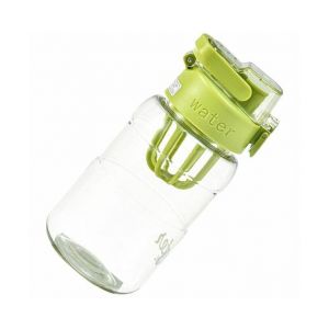 Bouteille D'eau De Sport Transparente Pour L'extérieur, Le Fitness Et L'école - Étanche, Durable, Rappel D'hydratation, Parfaite Pour Un Usage Quotidien Et Comme Cadeau - Neuf