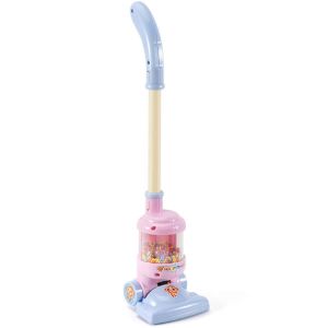 Enfants Aspirateur Électrique Jouet Simulation Aspirateur Attrapeur,Bleu - Neuf