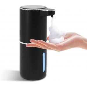 Foaming Soap Dispenser,Automatic Soap Dispenser,400ml Touchless Usb Rechargeable Electric Soap Dispenser Adjustable 4-Tier Soap Dispenser For Bathroom Kitchen Hotel - Neuf