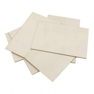 Le Tilleul Des Planches De 10 Pièces Vide De Feuilles De Contreplaqué De Bois De L'artisanat De Décoration De L'artisanat - Neuf