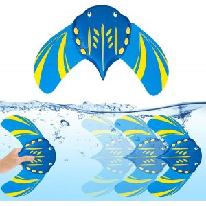 KAL-1 Pièces Jeux Piscine, Poisson Bain Qui Nage Ailes Réglables, Tauchspielzeug Pour Les Cours De Natation Scolaire, Piscine Familiale, Parc Aquatique Et Autres Lieux(Grand) - Neuf