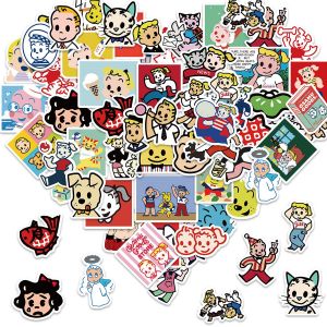 Lot De 60 Autocollants Graffiti Pour Ordinateur Portable, Voiture, Moto, Vélo, Casque, Skateboard, Guitare, Bouteille D'eau, Décoration Cool, Cadeaux - Neuf