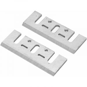Paire de lames de rechange pour rabots électriques 3-1/4 pouces 82x28x3mm HSS pour Hitachi Ryobi Makita 1900B Convient pour les rabots électriques (pas les pièces d'origine) - Neuf