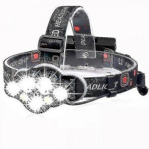 40000lm Lampe Frontale Puissante Étanche - Lampe Frontale Rechargeable Usb -Z-Haoyi - Neuf