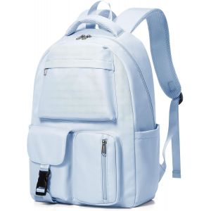 nzqaf-Sac a Dos Scolaire Fille Lycee Ados Sac à Dos Collège École Cartable Sac a Dos Ecole Daypack School Backpack Women Léger Sacs à Dos pour l'école 14 Pouces Sacs Ados Scolaires Garçon Bookbag - Neuf