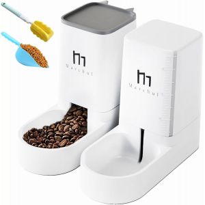Abreuvoir Et Alimentateur Automatique Pour Chats, Chiens, 3,8 L Avec Distributeur D'eau Et Distributeur Automatique Pour Animaux - Neuf