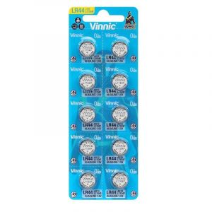 AG13 Vinnic / AG13 / L1154 / LR44 / 157 / V13GA / RW82 / A76 blister de 10 - Neuf