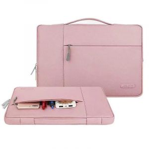 Housse rose pour ordinateur portable compatible avec MacBook Air/Pro Retina, ordinateur portable 13 pouces, compatible avec MacBook Pro 14 pouces - Neuf