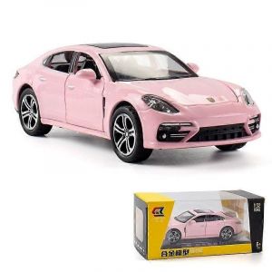 1:32 Panamera Diecasts Toy Cars Miniature Scale Alloy Simulation Vehicles Car Model Children Birthday Gifts Collection Toy Cars-Rose avec bo&icirc;te 1 - Neuf