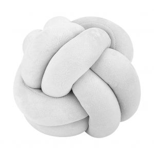 Oreiller Noue Style Europeen Pour Bebe, 2 Brins De Boules De Voyage Et De Cou (Gris) - Neuf