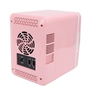 Mini réfrigérateur électrique portable 6 L pour la maison et la voiture-prise américaine - Neuf